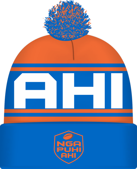 Ngāpuhi Ahi Rugby League: Pom Pom Beanie