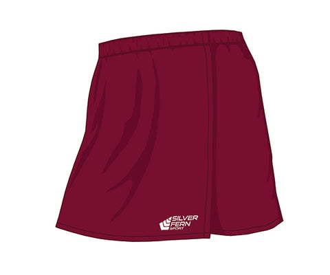 Maroon shop netball skirt