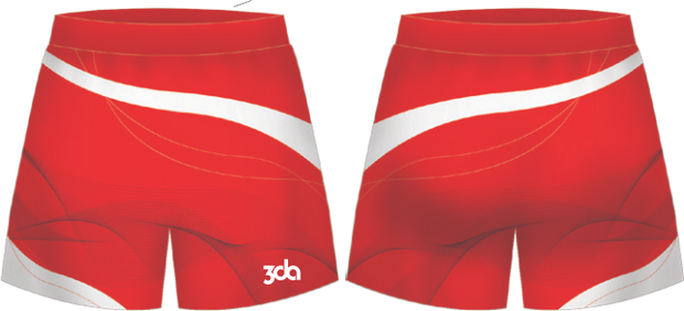 3DA Sublimated Hockey Shorts