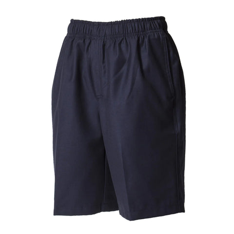 Pompallier Catholic College Boys Navy Elastic Shorts
