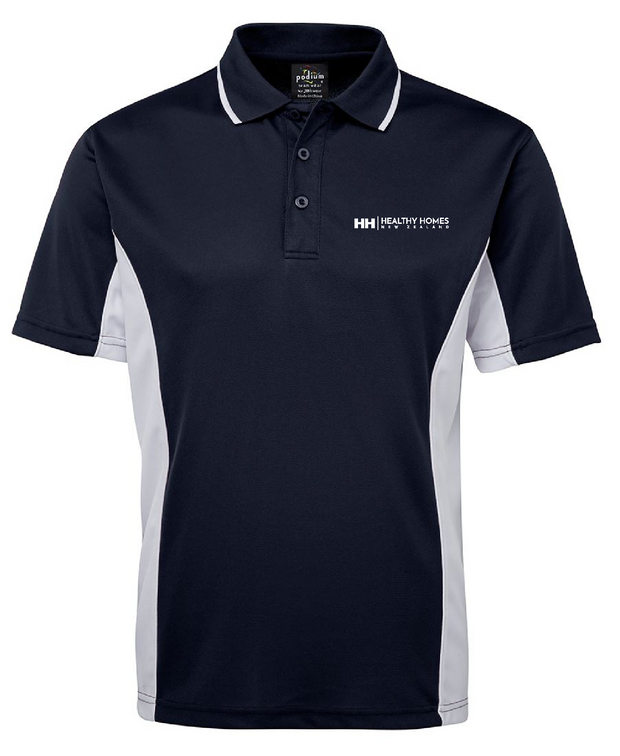 Healthy Homes Contrast Polo
