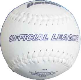 Chrome Leather Softball - 12"